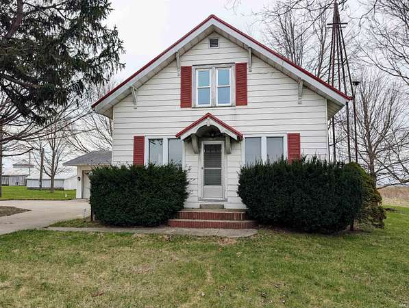 1.82 Acres of Land with Home for Sale in Albion, Indiana