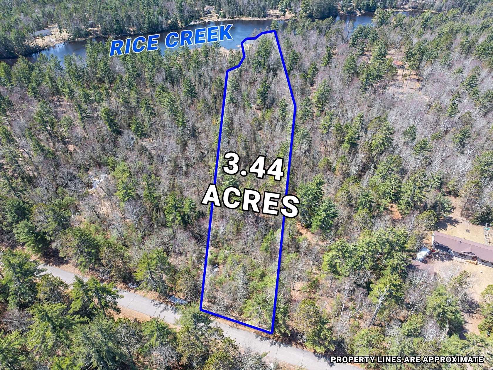 3.4 Acres of Residential Land for Sale in Eagle River, Wisconsin
