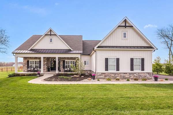 1.53 Acres of Land with Home for Sale in Plain City, Ohio