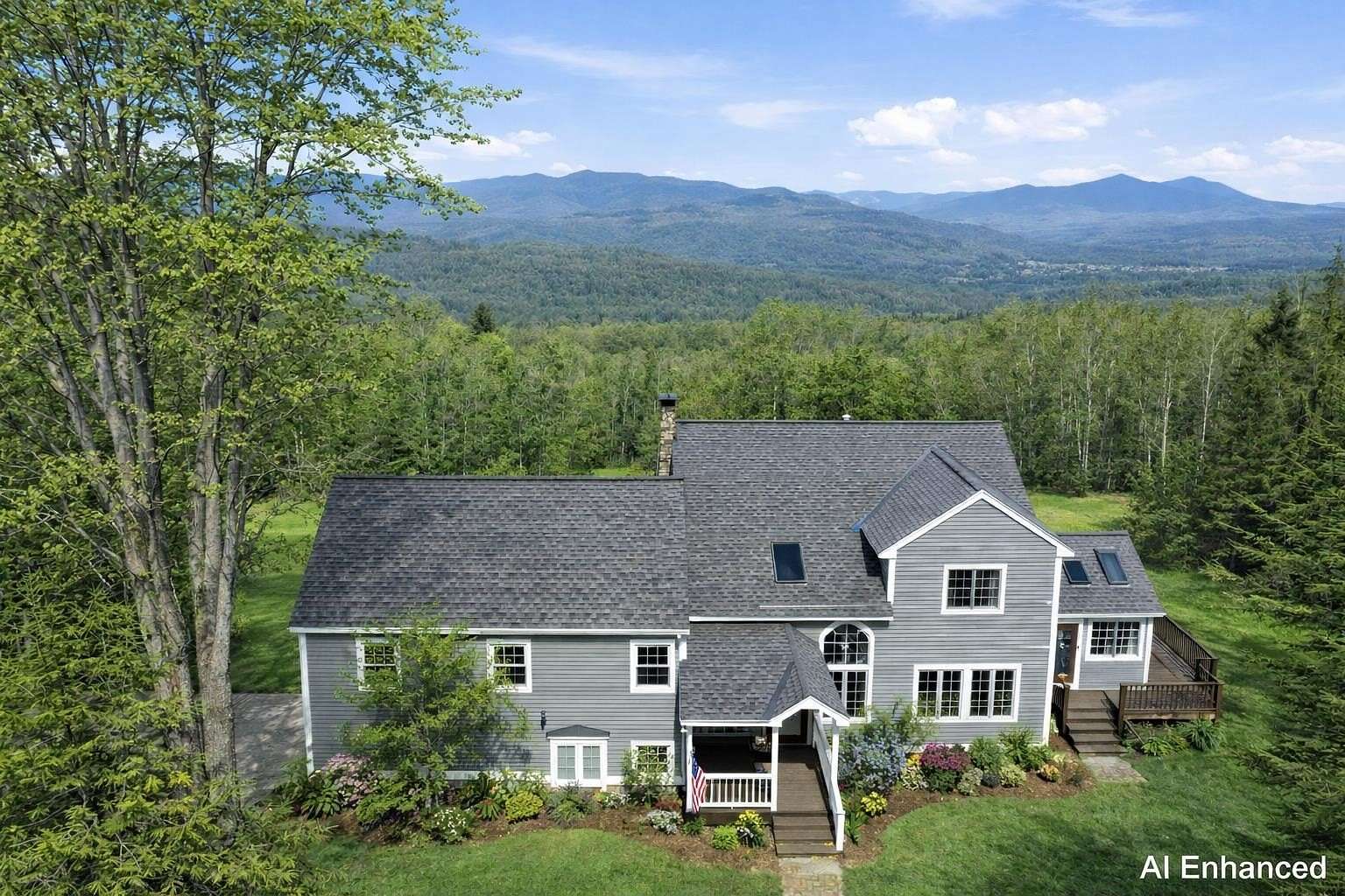 3.49 Acres of Land with Home for Sale in Campton Town, New Hampshire