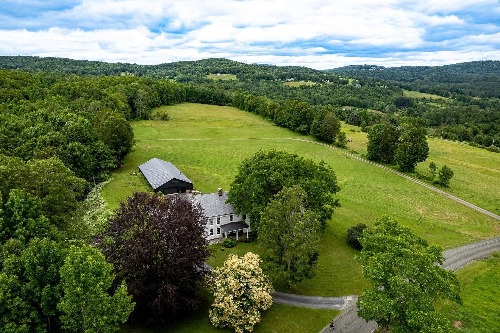 98 Acres of Land with Home for Sale in West Windsor Town, Vermont