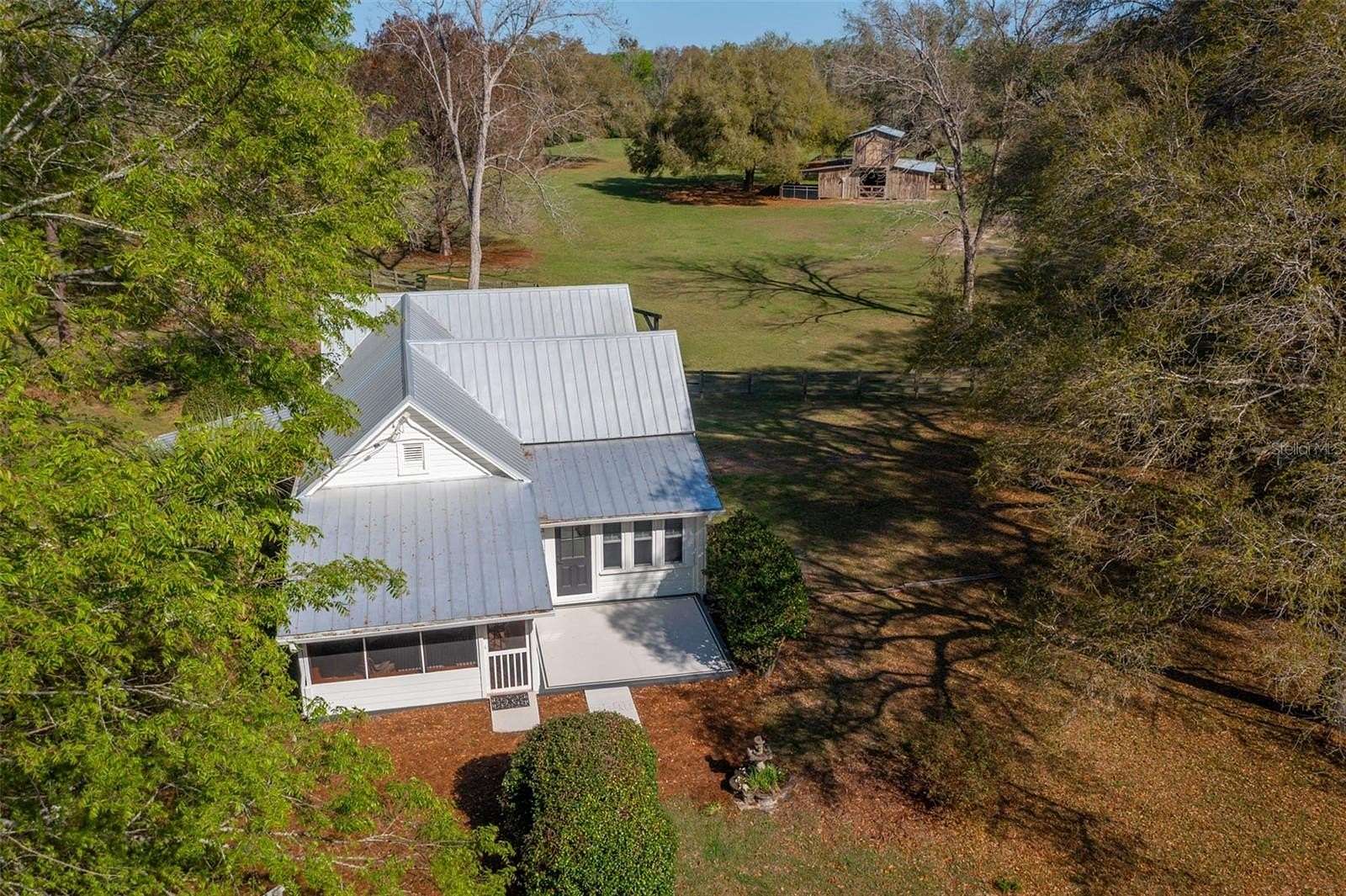 5 Acres of Land with Home for Sale in Alachua, Florida