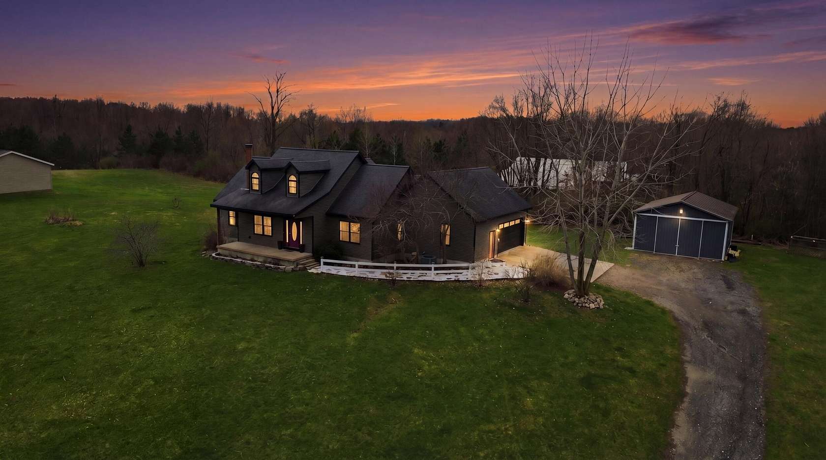 2 Acres of Land with Home for Sale in Vermontville, Michigan