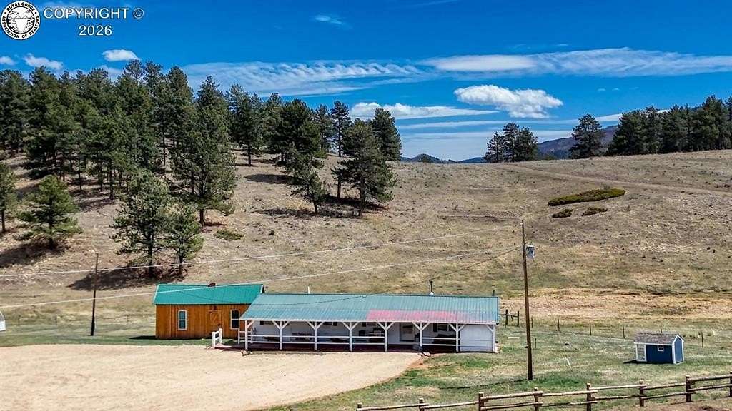 36.8 Acres of Land with Home for Sale in Westcliffe, Colorado