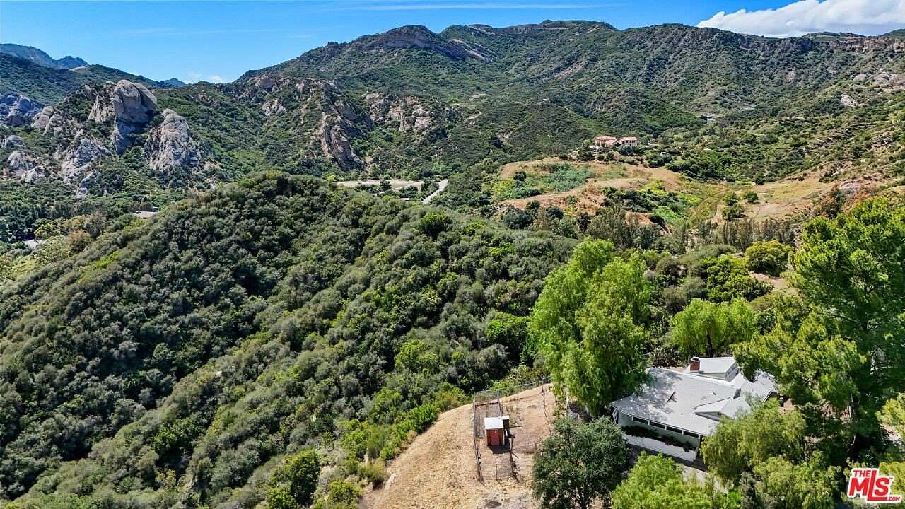 5.5 Acres of Land with Home for Sale in Topanga, California