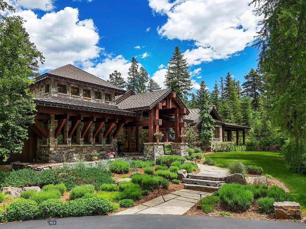 20 Acres of Land with Home for Sale in Whitefish, Montana