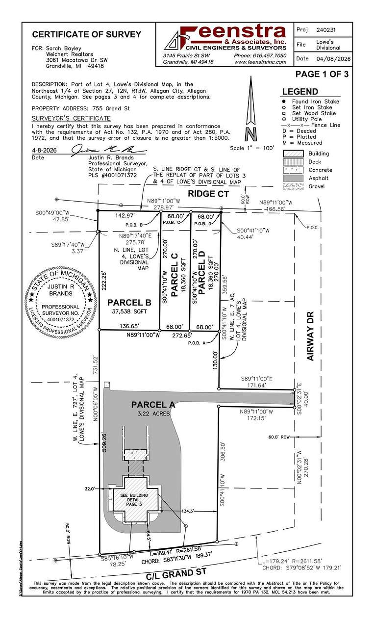 0.35 Acres of Residential Land for Sale in Allegan, Michigan