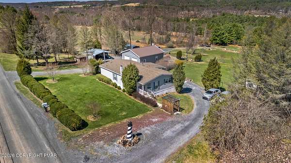 4.59 Acres of Land with Home for Sale in Lehighton, Pennsylvania