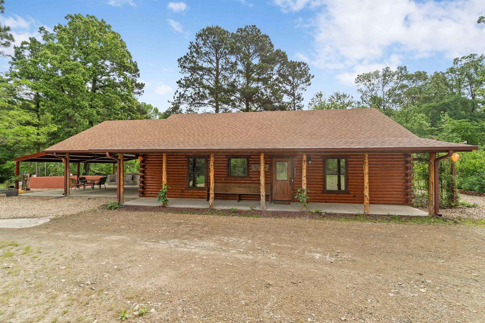 13.3 Acres of Recreational Land with Home for Sale in Gilmer, Texas