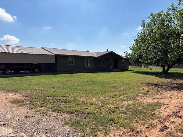 5 Acres of Land with Home for Sale in Snyder, Texas