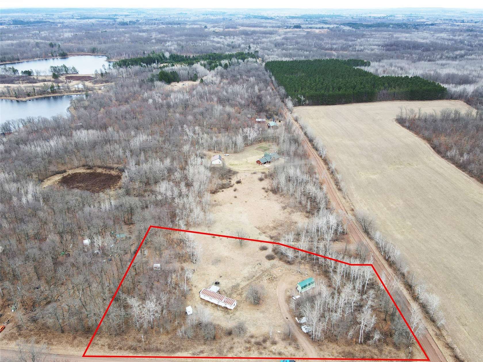 3.62 Acres of Residential Land for Sale in Trego, Wisconsin