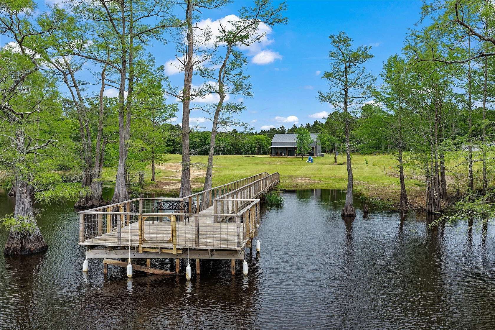 8 Acres of Land with Home for Sale in Oil City, Louisiana