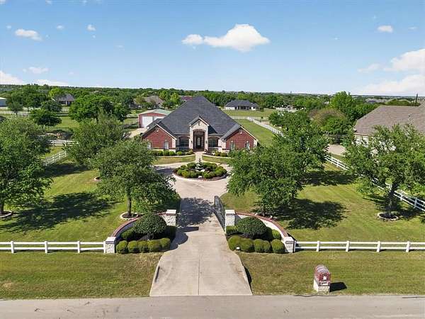 1.5 Acres of Land with Home for Sale in Haslet, Texas