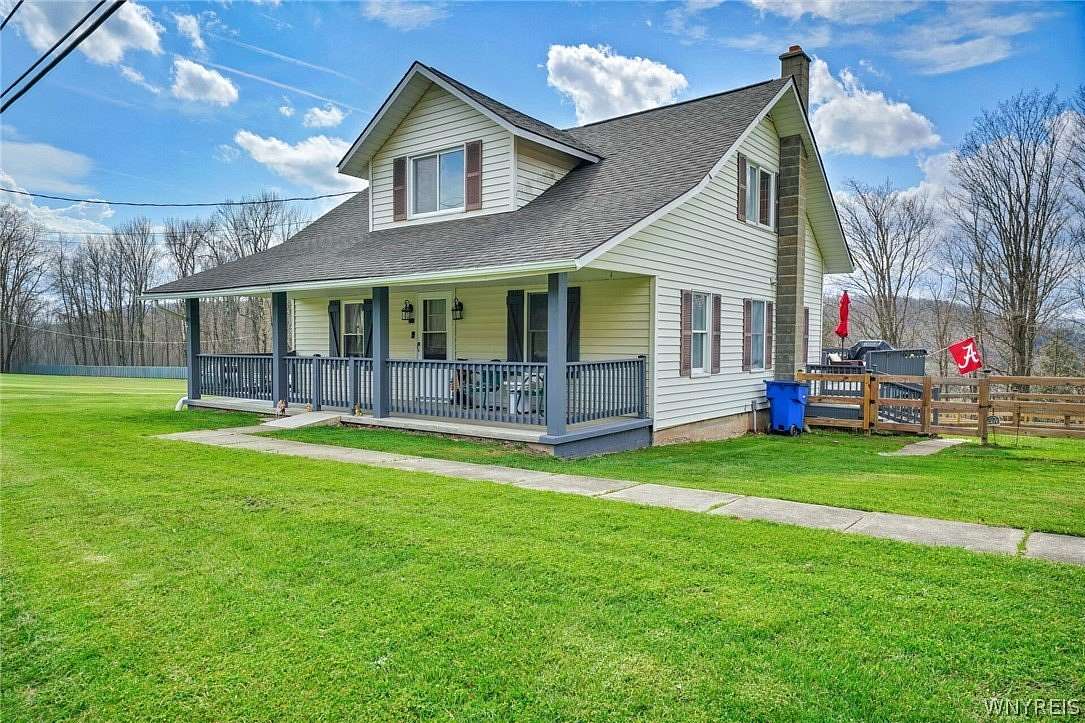 13.6 Acres of Land with Home for Sale in Wellsville, New York