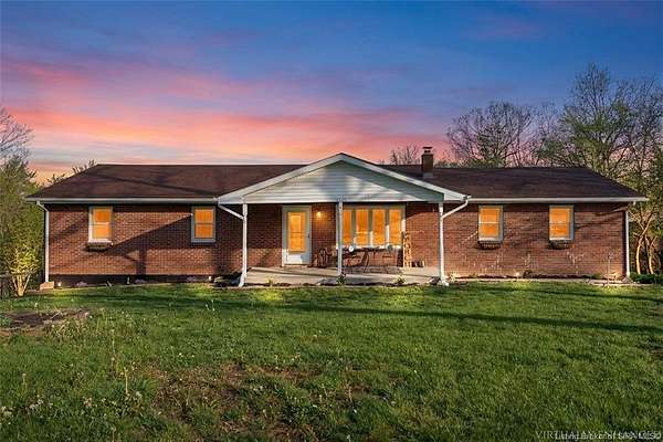 2.82 Acres of Land with Home for Sale in Memphis, Indiana
