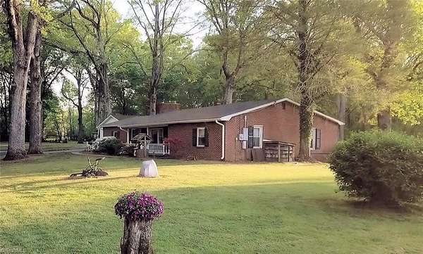 25.1 Acres of Recreational Land with Home for Sale in King, North Carolina