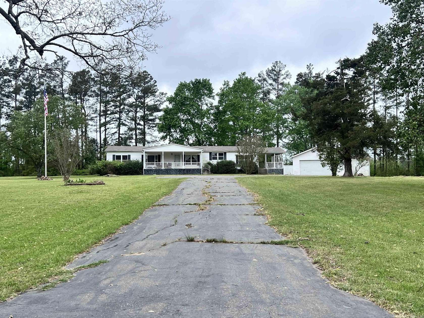 5 Acres of Land with Home for Sale in Star City, Arkansas