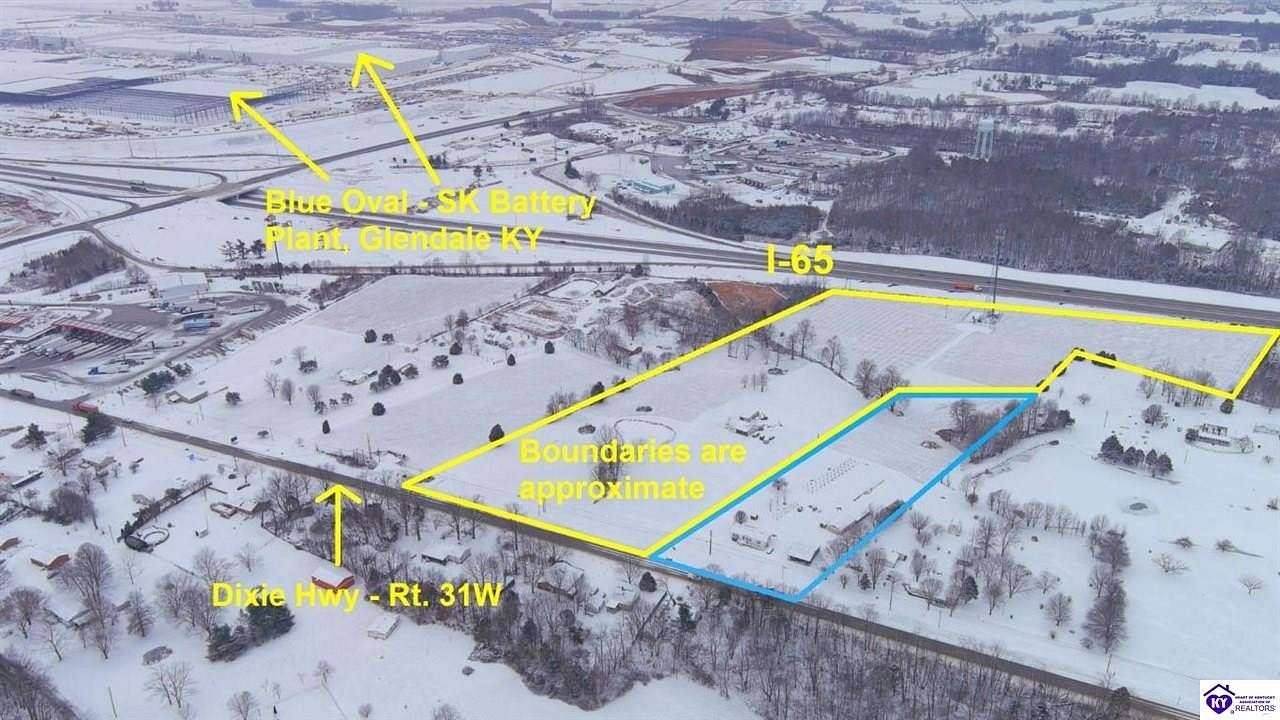 19.5 Acres of Land for Sale in Glendale, Kentucky