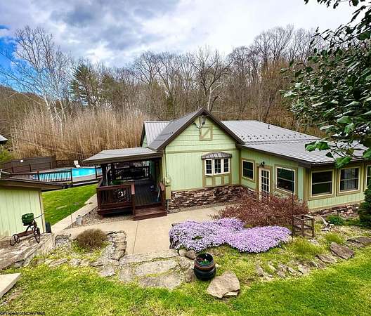 28.2 Acres of Land with Home for Sale in Fairmont, West Virginia