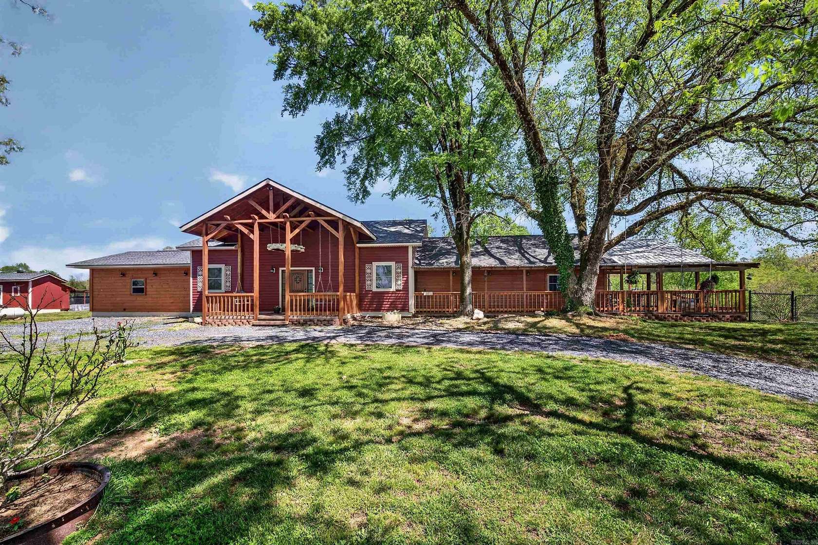 11.5 Acres of Land with Home for Sale in Sims, Arkansas