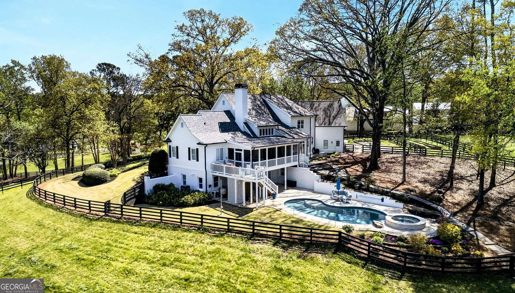 9 Acres of Land with Home for Sale in Canton, Georgia