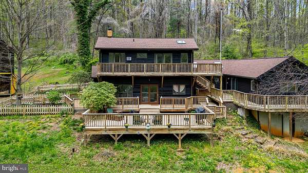 36.1 Acres of Recreational Land with Home for Sale in Washington, Virginia