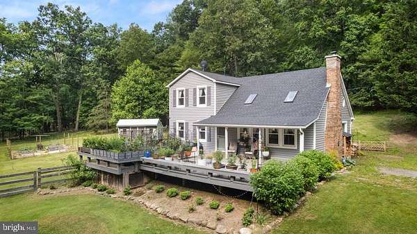 3.59 Acres of Land with Home for Sale in Berkeley Springs, West Virginia