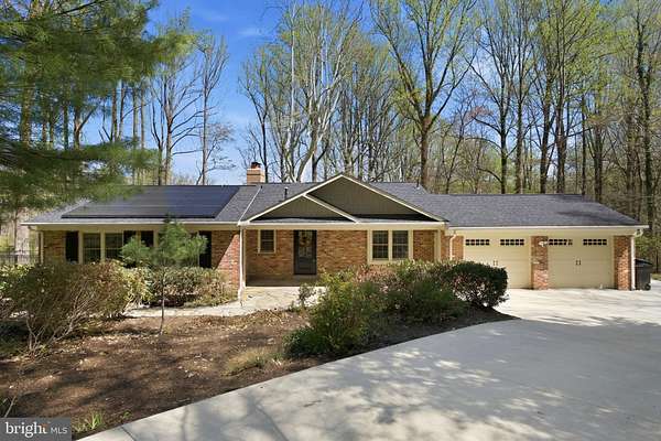 2 Acres of Land with Home for Sale in Brookeville, Maryland