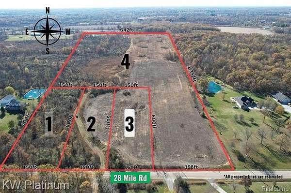 Residential Land for Sale in Ray Township, Michigan