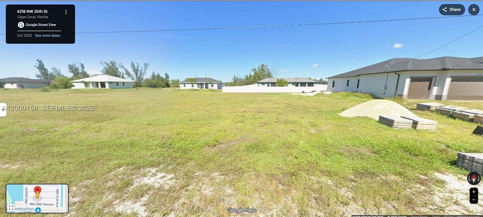 0.23 Acres of Residential Land for Sale in Cape Coral, Florida