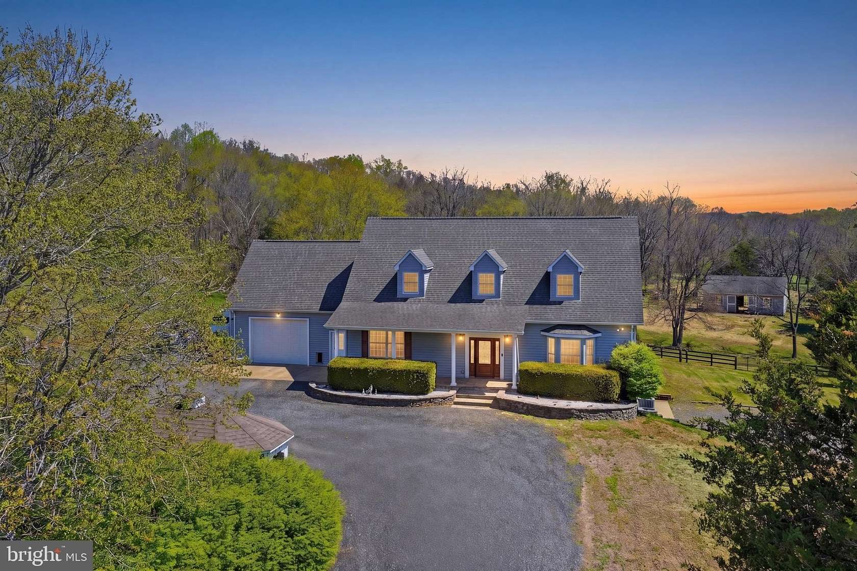 13 Acres of Land with Home for Sale in Warrenton, Virginia