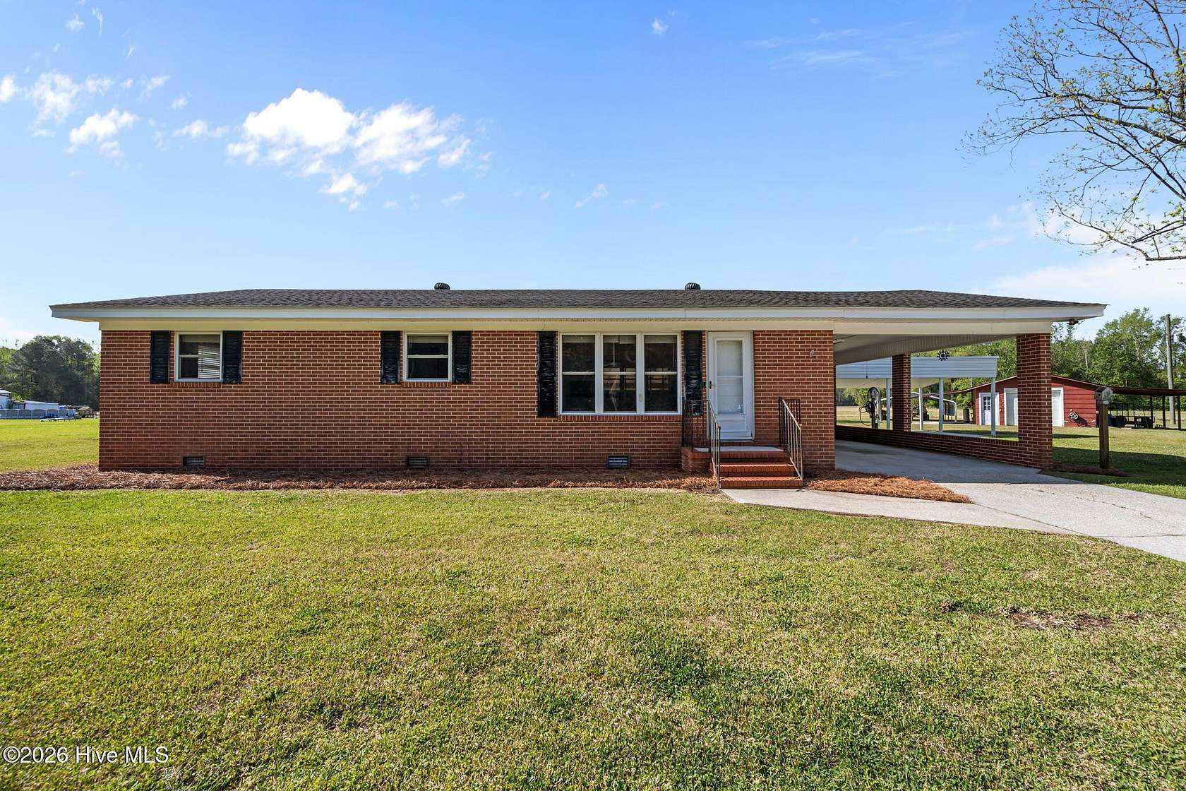 5.2 Acres of Land with Home for Sale in Pink Hill, North Carolina