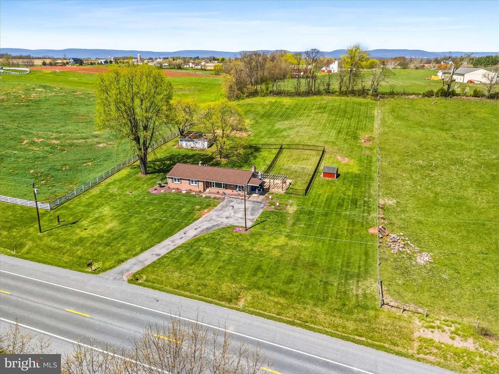 1.56 Acres of Land with Home for Sale in Keymar, Maryland