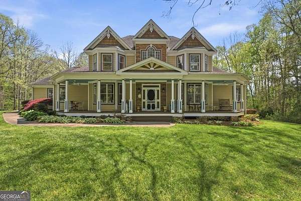 18.2 Acres of Recreational Land with Home for Sale in Jefferson, Georgia