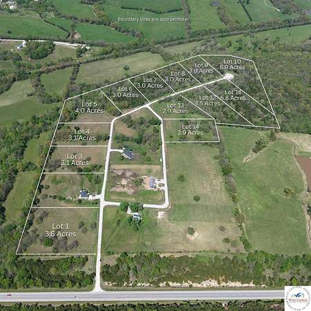 8.9 Acres of Residential Land for Sale in Otterville, Missouri