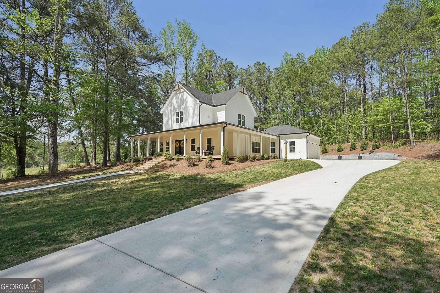 5 Acres of Land with Home for Sale in Newnan, Georgia