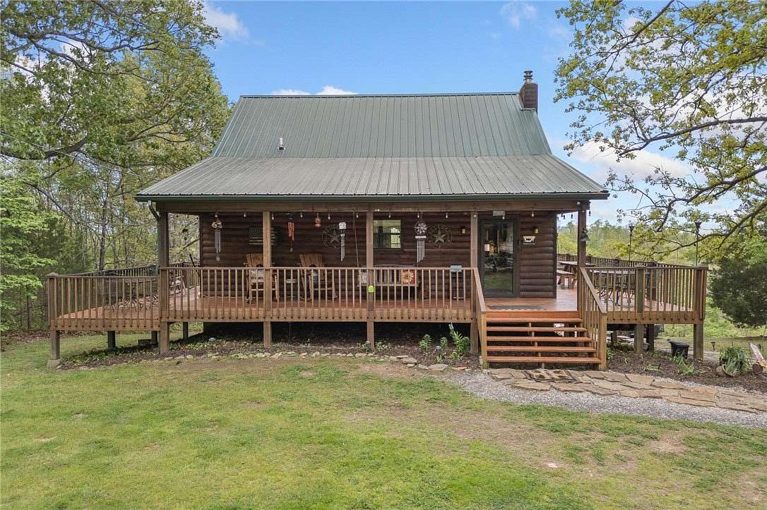 7.28 Acres of Land with Home for Sale in St. Joe, Arkansas