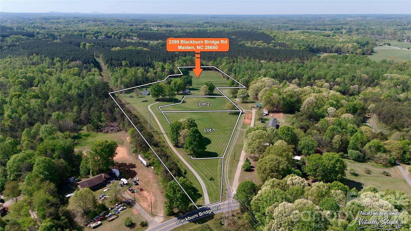 2 Acres of Residential Land for Sale in Maiden, North Carolina