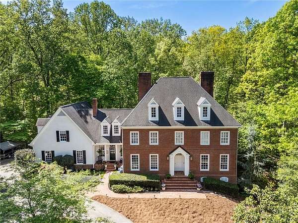 2 Acres of Land with Home for Sale in Roswell, Georgia