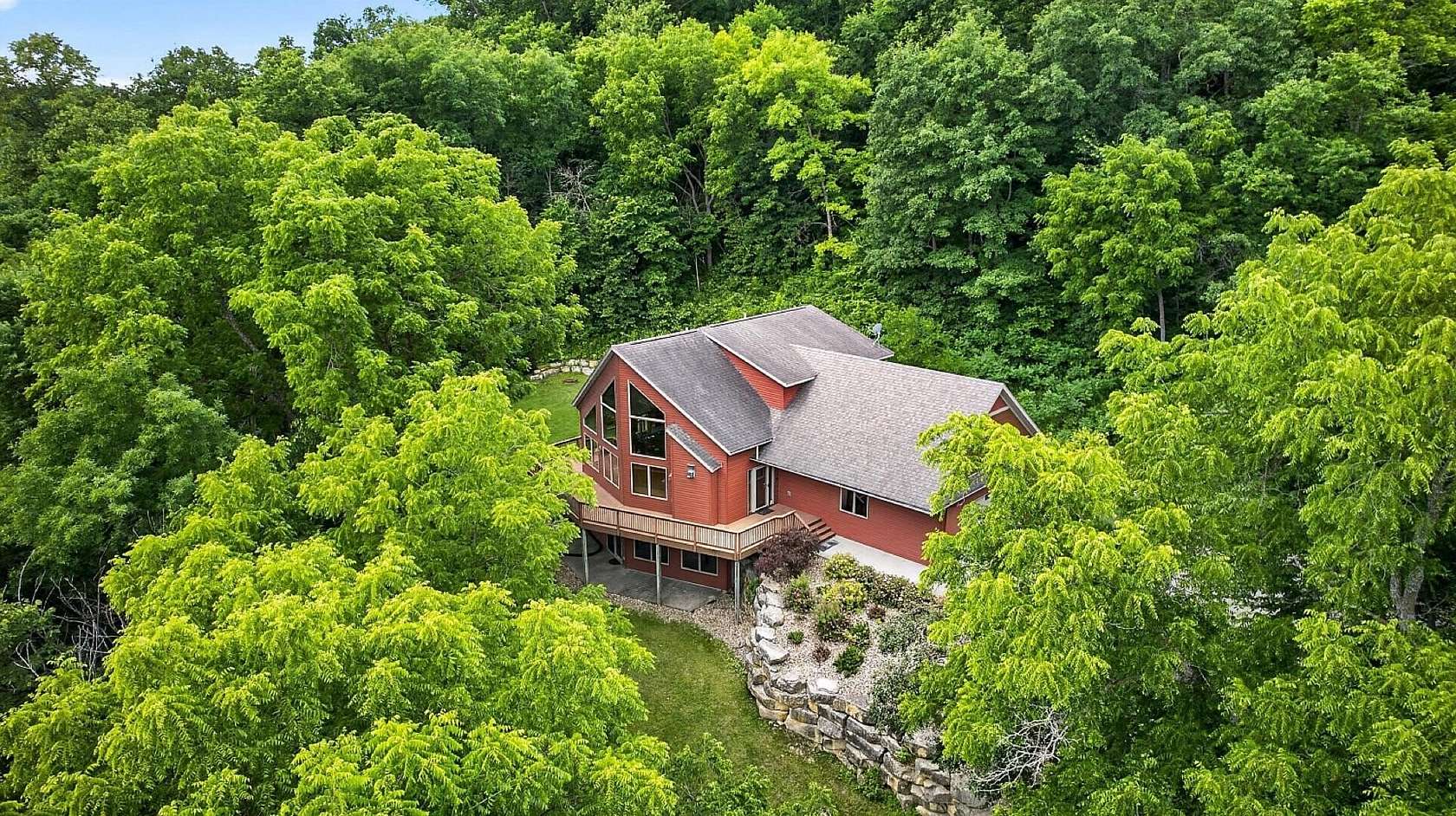 15.7 Acres of Land with Home for Sale in Zumbro Falls, Minnesota