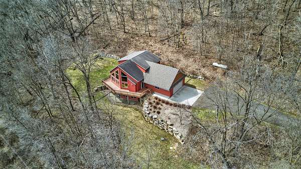 15.7 Acres of Land with Home for Sale in Zumbro Falls, Minnesota