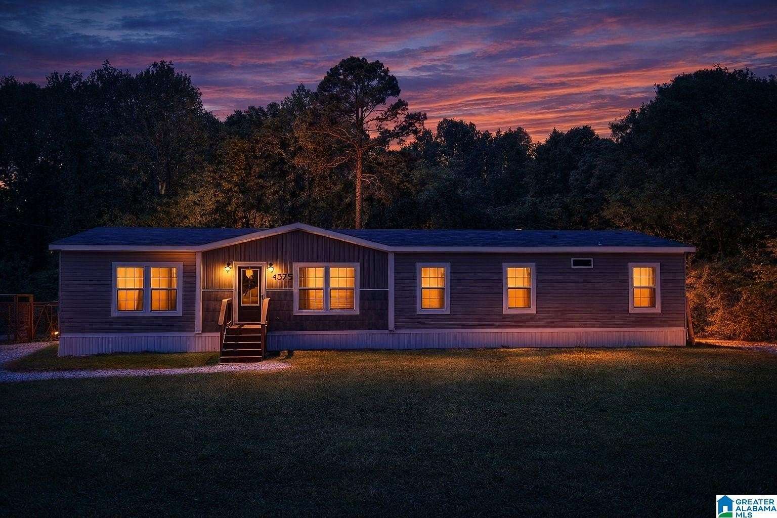 3.78 Acres of Land with Home for Sale in Jemison, Alabama