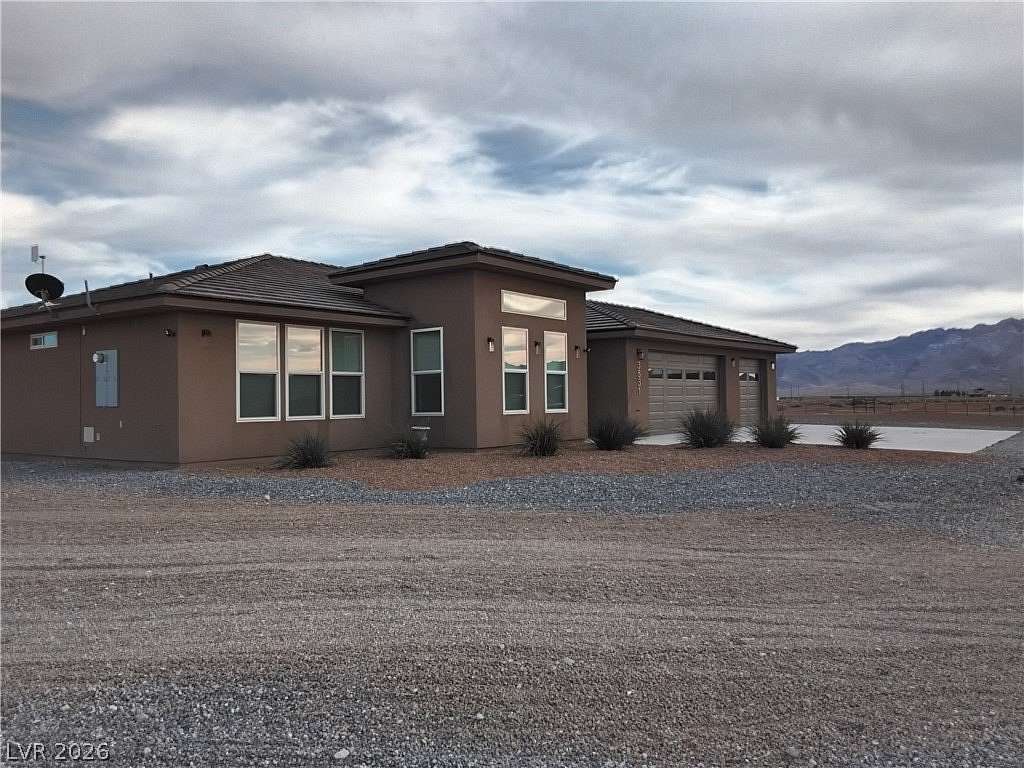 5 Acres of Land with Home for Sale in Pahrump, Nevada