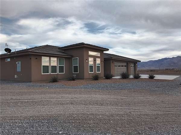 5 Acres of Land with Home for Sale in Pahrump, Nevada