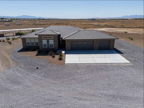 5 Acres of Land with Home for Sale in Pahrump, Nevada