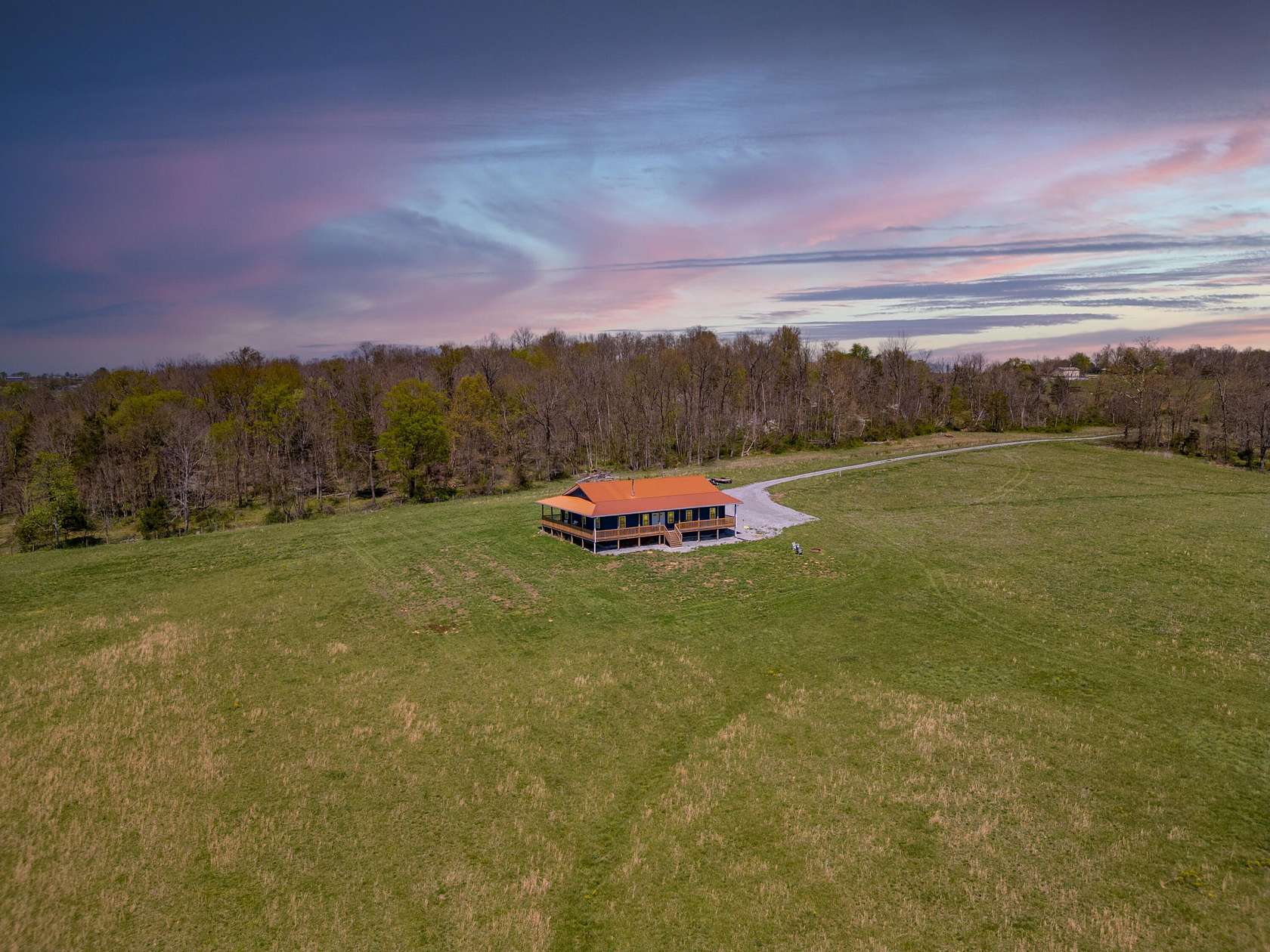 46 Acres of Recreational Land with Home for Sale in Lancaster, Kentucky