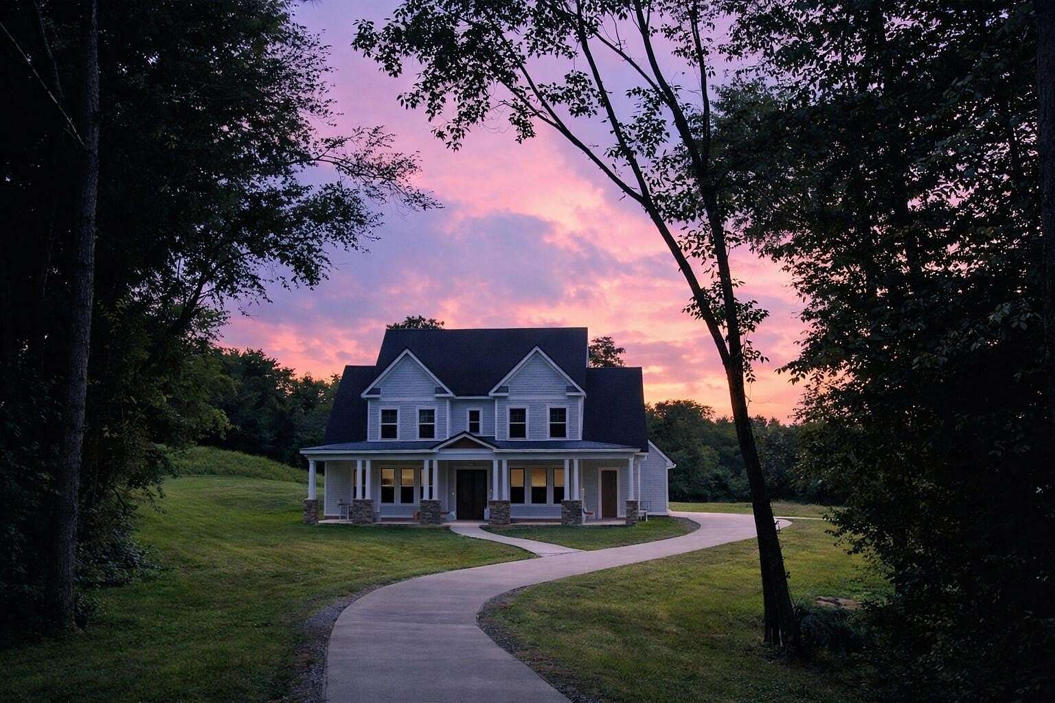 5.23 Acres of Land with Home for Sale in Ringgold, Georgia