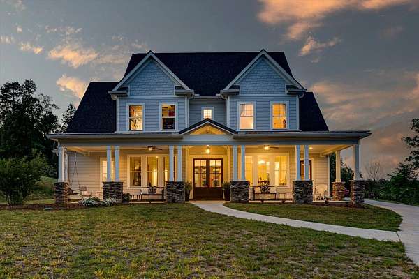 5.23 Acres of Land with Home for Sale in Ringgold, Georgia