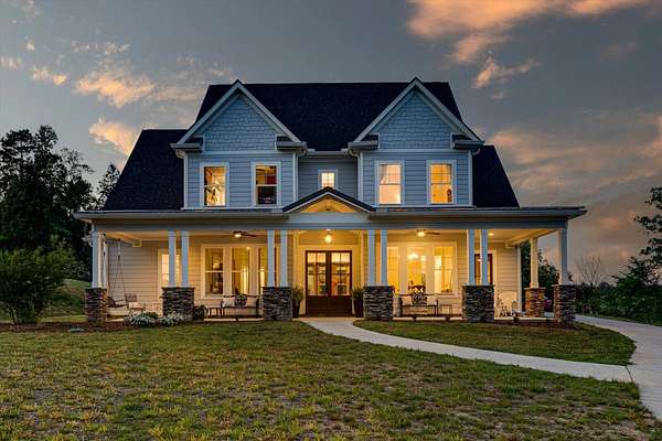 5.23 Acres of Land with Home for Sale in Ringgold, Georgia