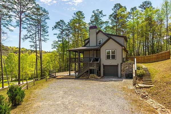 3.84 Acres of Land with Home for Sale in Blue Ridge, Georgia